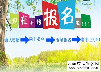 云南报考报名流程(图1) 云南报考报名流程